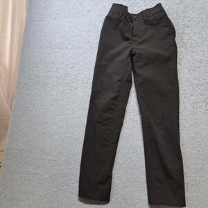 TO Collection Skinny Leg Dress Pants Womens Size 8 Black Skater Streetwear